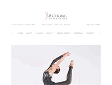 Tablet Screenshot of performingdancecenter.com